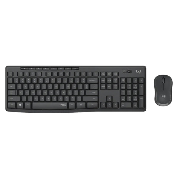 Logitech MK295 Silent Wireless Keyboard and Mouse Combo Blac