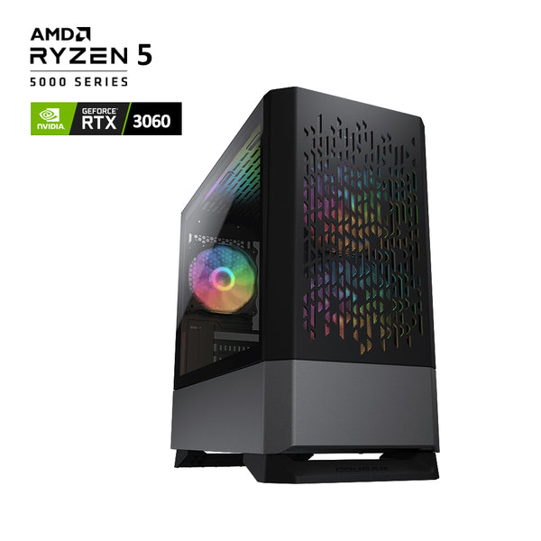 AMD Atomic Ryzen 5 5600X RTX3060-8G Gaming PC  1TB SSD 16G