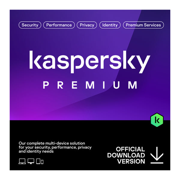 Kaspersky Premium 5 Devices 1 Year KL1047EOEFS Card