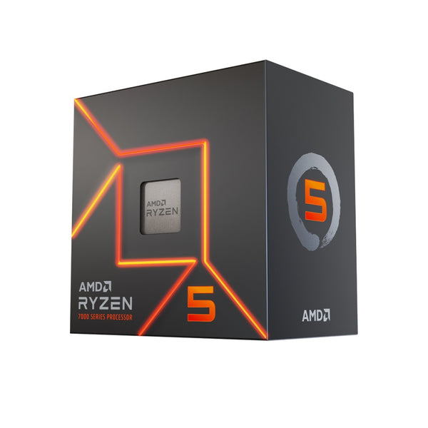 AMD Ryzen 5 7600 6 Cores CPU Radeon VGA 65W Fan
